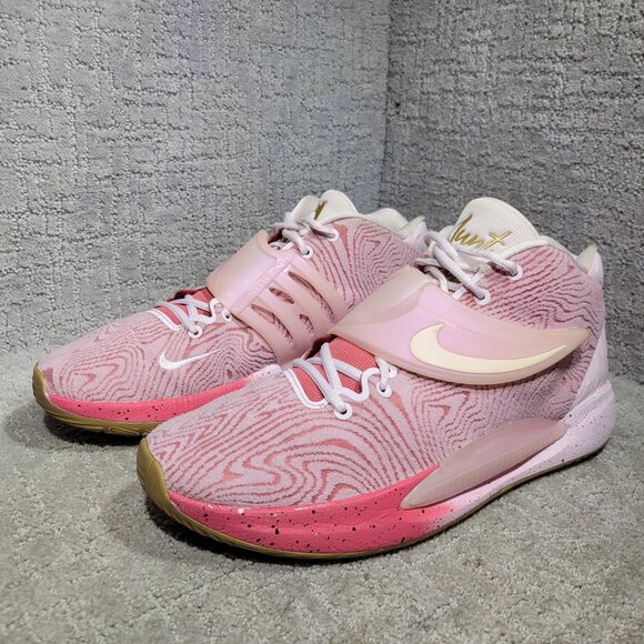 Nike Men's KD14 Men's Size 14 Aunt Pearl Regal Pink Basketball Shoes DC9379 600 - Picture 6 of 12